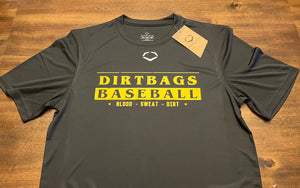 Black Evoshield Dri-Fit Performance Tee (Gold)
