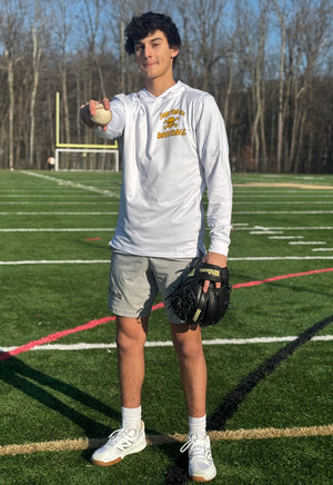 White Evoshield Training Hoodie - Gold Logo