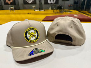 Gray Dirtbags Patch SnapBack Hat