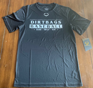 Black Evoshield Dri-Fit Performance Tee