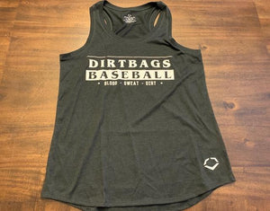 Ladies Racerback Tank - Charcoal